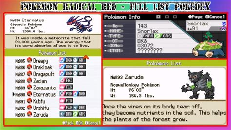 Radical Red Raids Documentation v3. . Pokemon radical red documentation